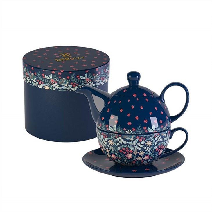 Ceramic Canister With Bamboo Lid