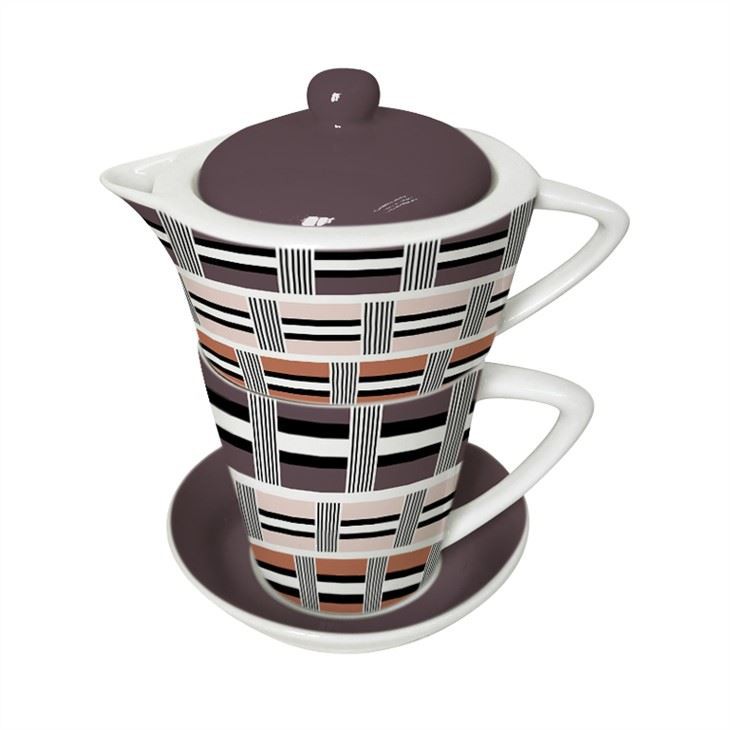 Home Decor Abstract Black White Striped